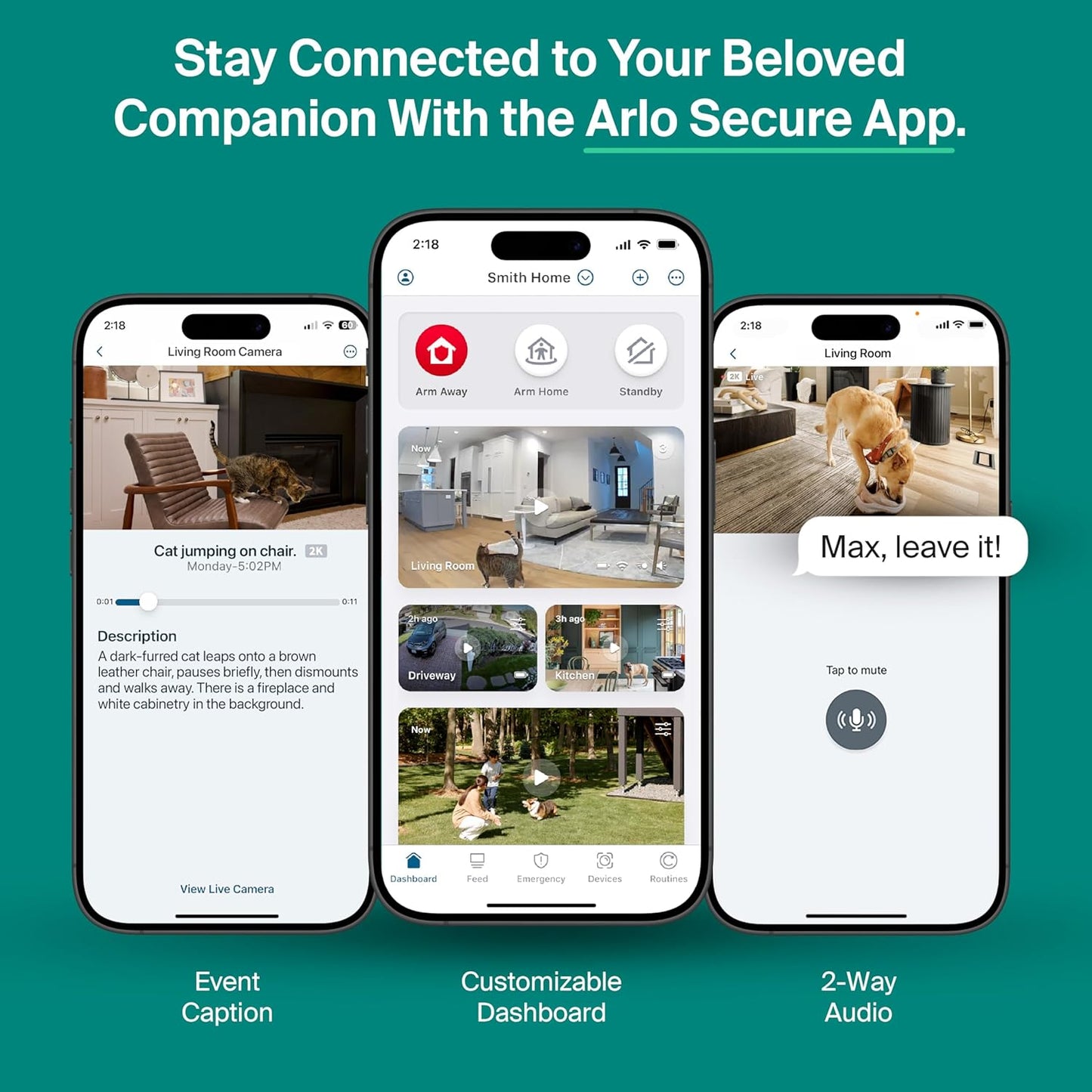 Essential Indoor Pan Tilt Security Camera 2K (2025 Release) - Wired Plug-In Power, Person Recognition, Animal Detection, Animated Preview, 1-Month Secure Plan, Auto Motion Tracking, 1 Cam, White